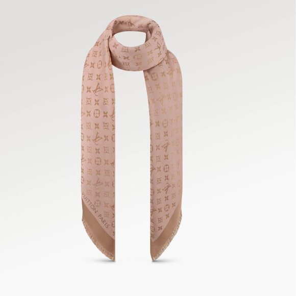 Louis Vuitton Monogram Denim Shawl - NEW! - Picture 4 of 8